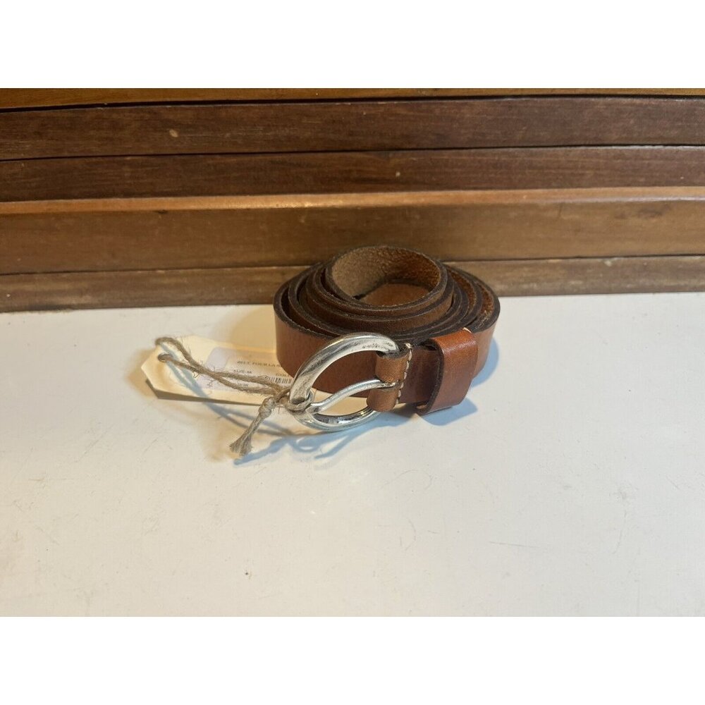 Jean Louis Fernandez Creations 1" Width Pour La Ref Leather Belt French Size 38